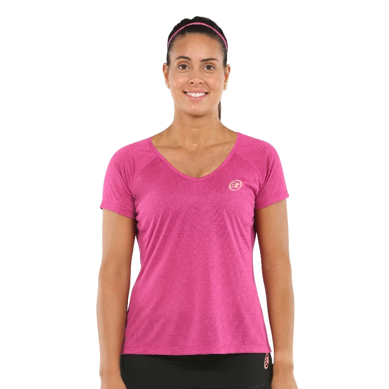 Bullpadel Eilo T-Shirt-- V-Neck T-Shirt Long Sleeve Cotton