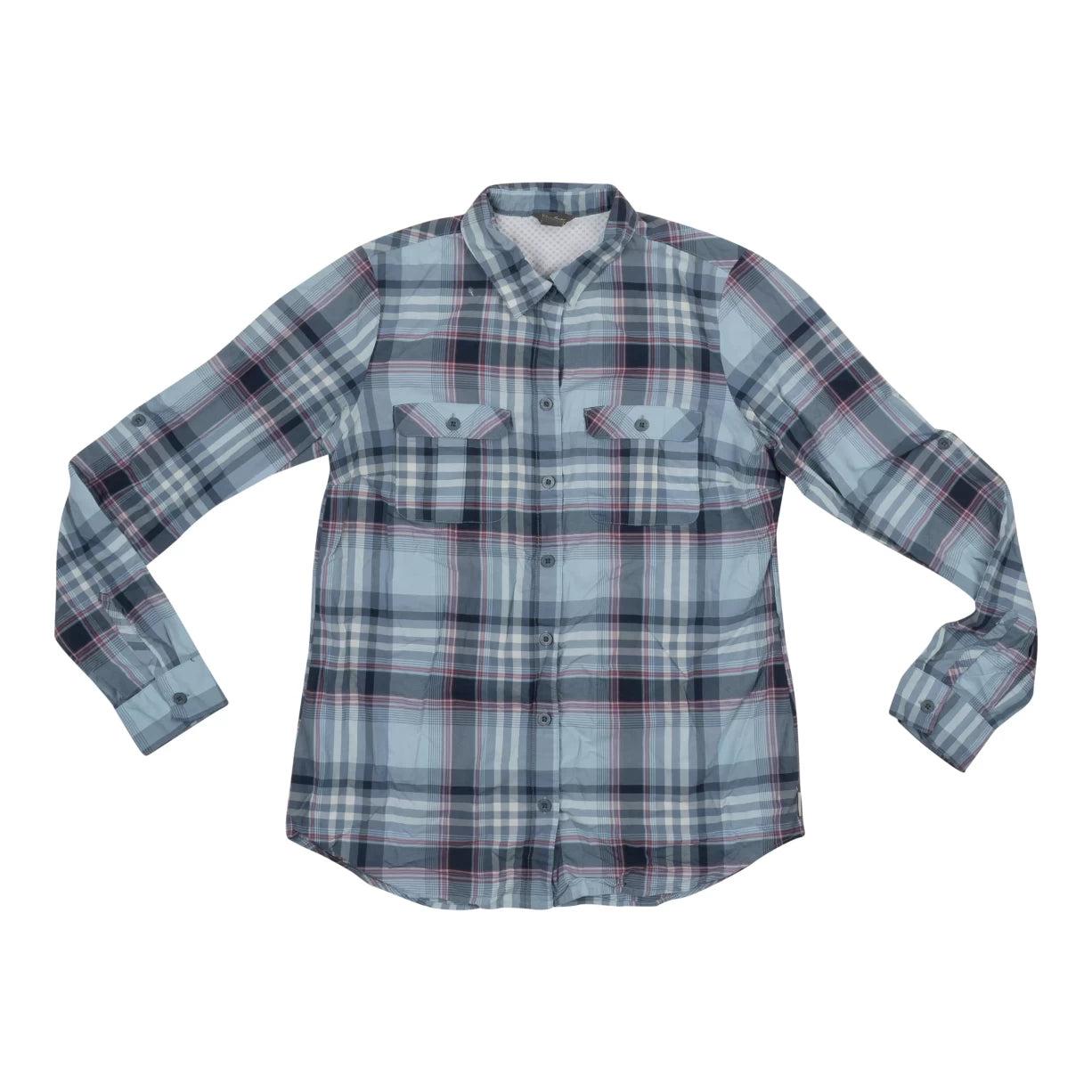Eddie Bauer Long Sleeve Button Down Shirt - Women's-- Wool Fabric Cashmere Fabric Tweed Fabric Eddie Bauer Long Sleeve Button Down Shirt - Women's-- Wool Fabric Cashmere Fabric Tweed Fabric