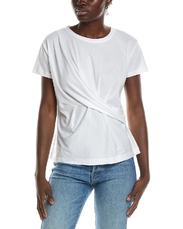 cabi Swag T-Shirt-- V-Neck T-Shirt Long Sleeve Cotton