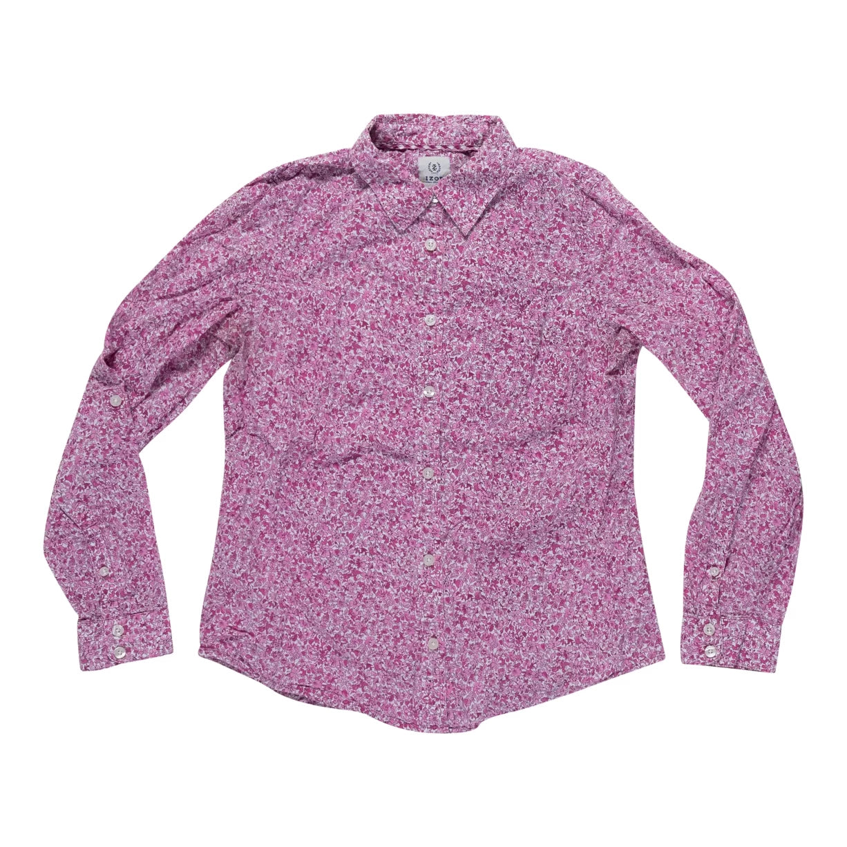IZOD Button Down Shirt - Women's-- Embroidered Appliqued Beaded