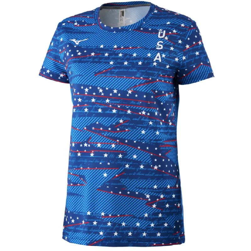 Women's Mizuno Printable Shirt-- Knit Fabric Woven Fabric Fleece Fabric