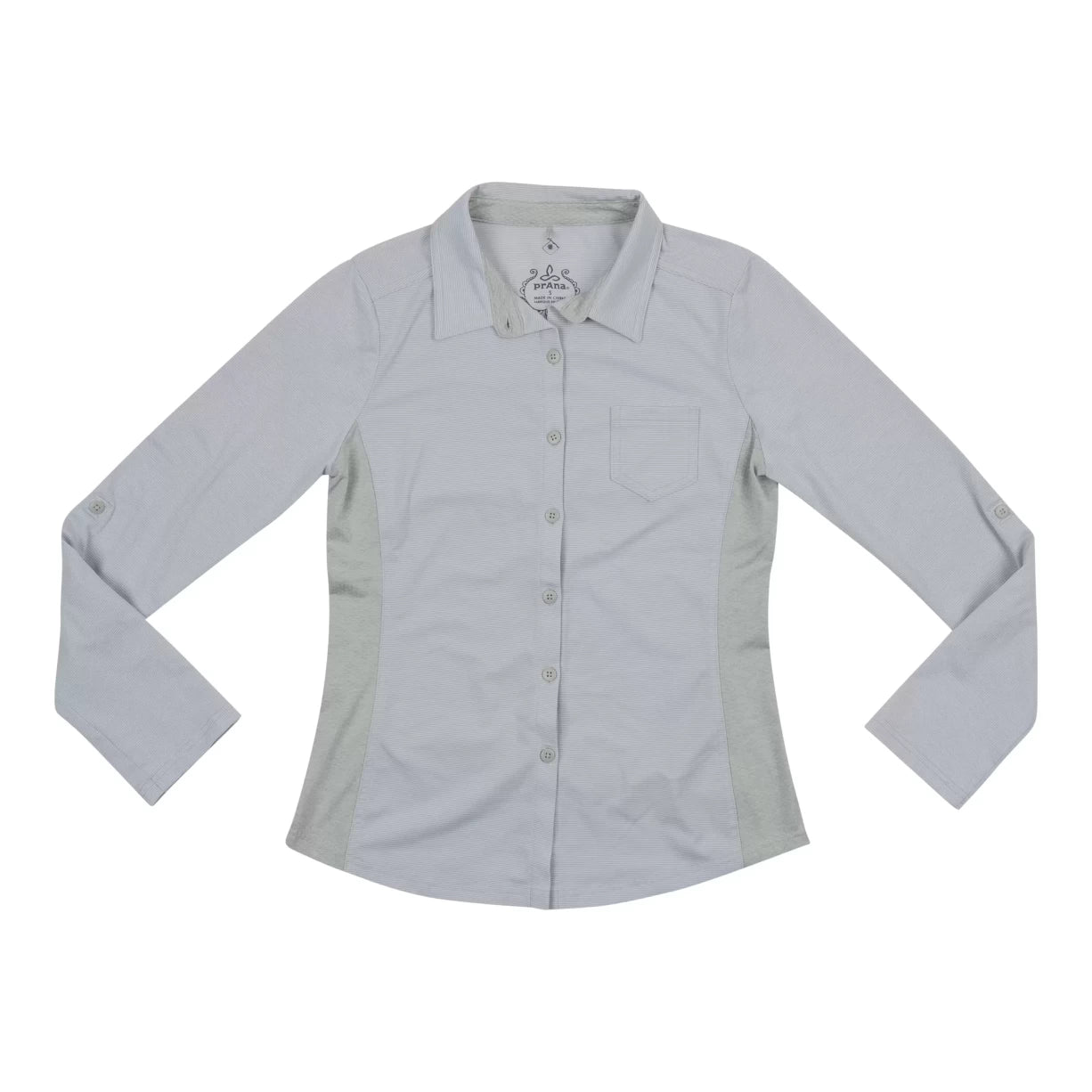 PrAna Button Down Long Sleeve Shirt - Women's-- Mesh Fabric Canvas Fabric Denim Fabric PrAna Button Down Long Sleeve Shirt - Women's-- Mesh Fabric Canvas Fabric Denim Fabric