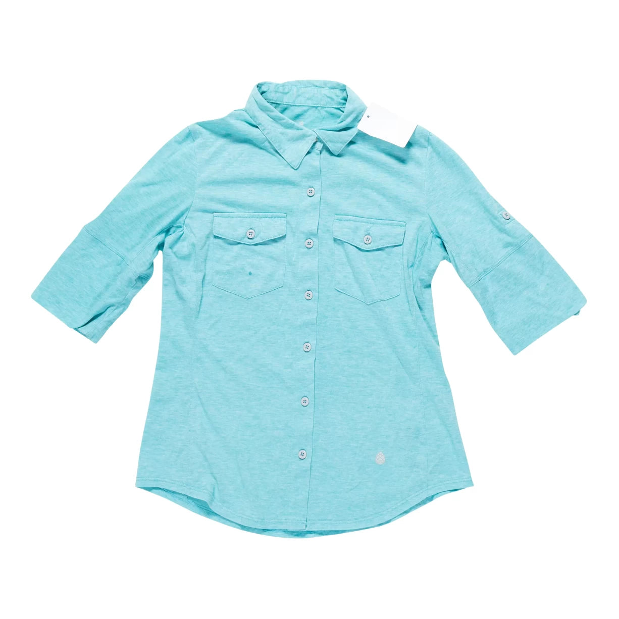 Stio Divide Shirt - Women's-- Mesh Canvas Denim