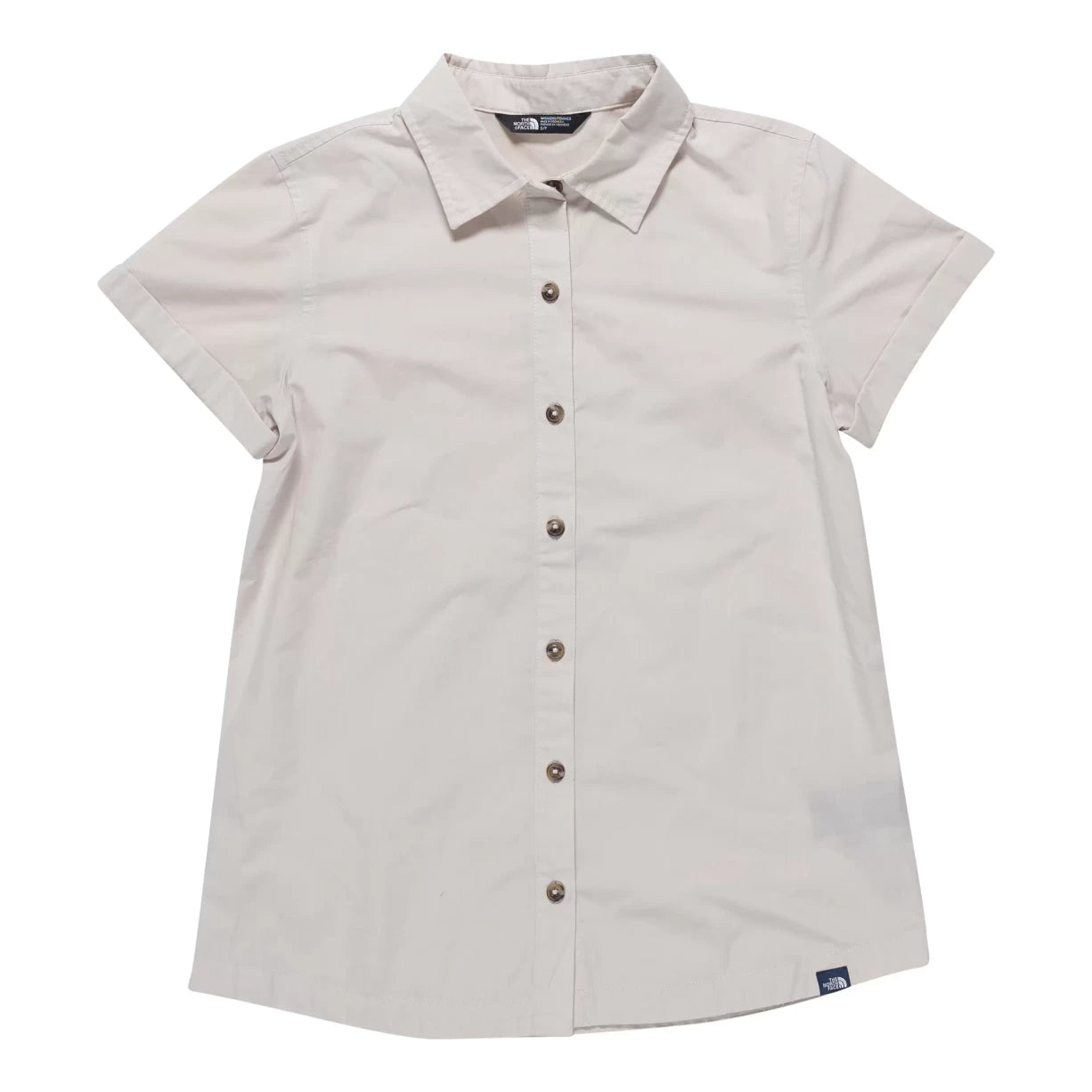 The North Face Short Sleeve Button Up Shirt - Women's-- Welt Pockets Slit Pockets Flap Pockets The North Face Short Sleeve Button Up Shirt - Women's-- Welt Pockets Slit Pockets Flap Pockets