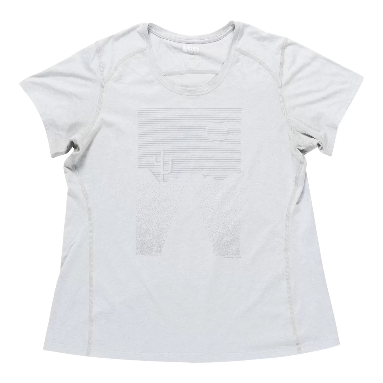 REI Co-op Shift Graphic T-Shirt - Women's-- Ribbed Striped Patterned