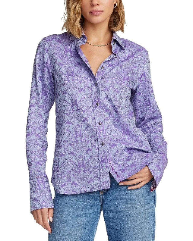 Robert Graham Priscilla Shirt-- Elegant Classic Vintage