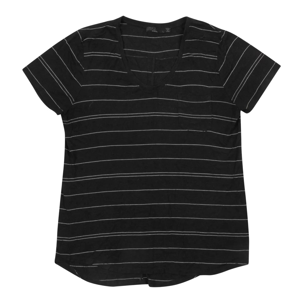 PrAna Casual Short-Sleeve T-Shirt - Women's-- Nylon Fabric Polyester Fabric Spandex Fabric PrAna Casual Short-Sleeve T-Shirt - Women's-- Nylon Fabric Polyester Fabric Spandex Fabric
