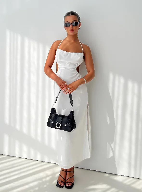 Tailor Maxi Dress White Tunics Versatile functional