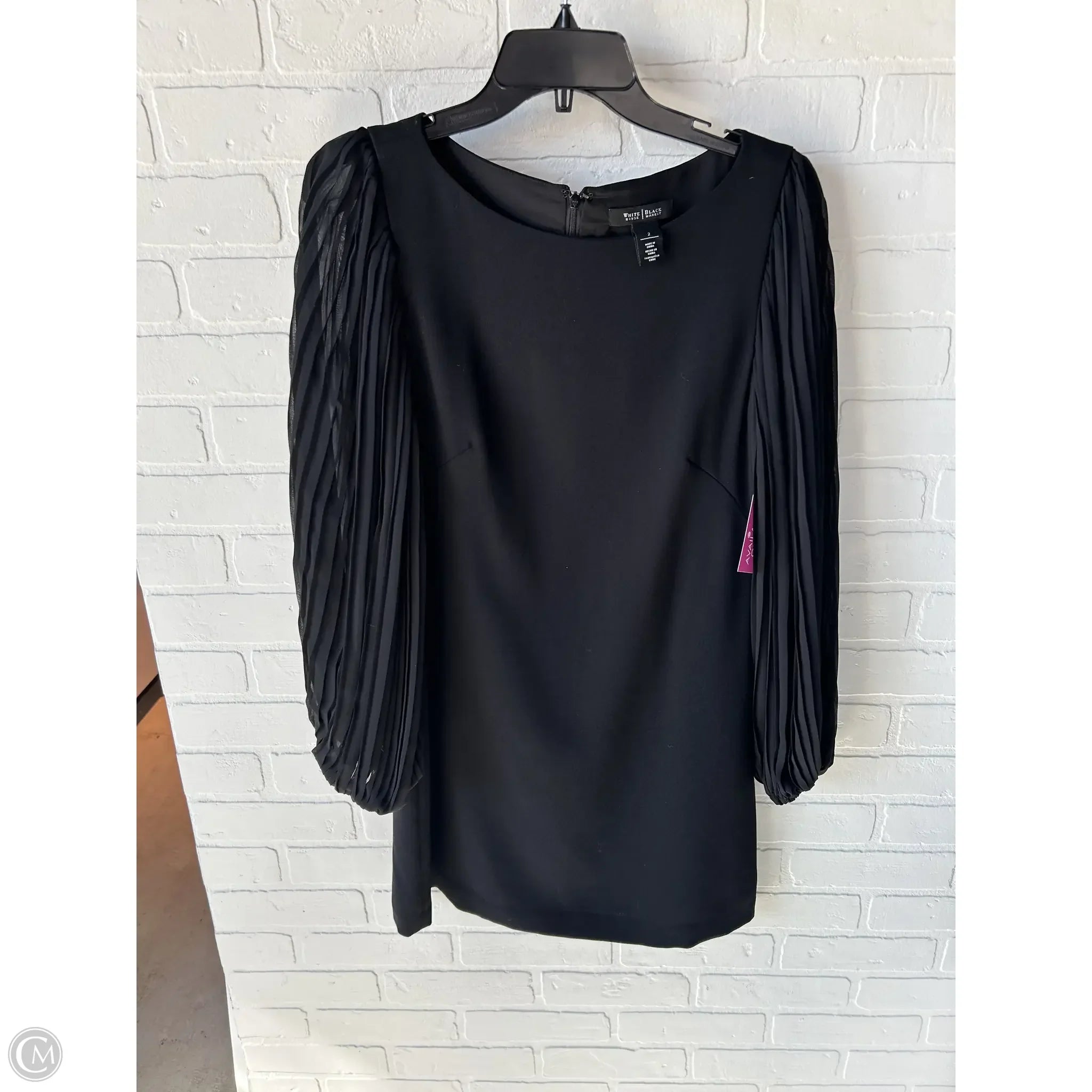 Dress Party Short By White House Black Market In Black, Size: Xs Turtleneck Neckline Stylish Dress Party Short By White House Black Market In Black, Size: Xs Turtleneck Neckline Stylish