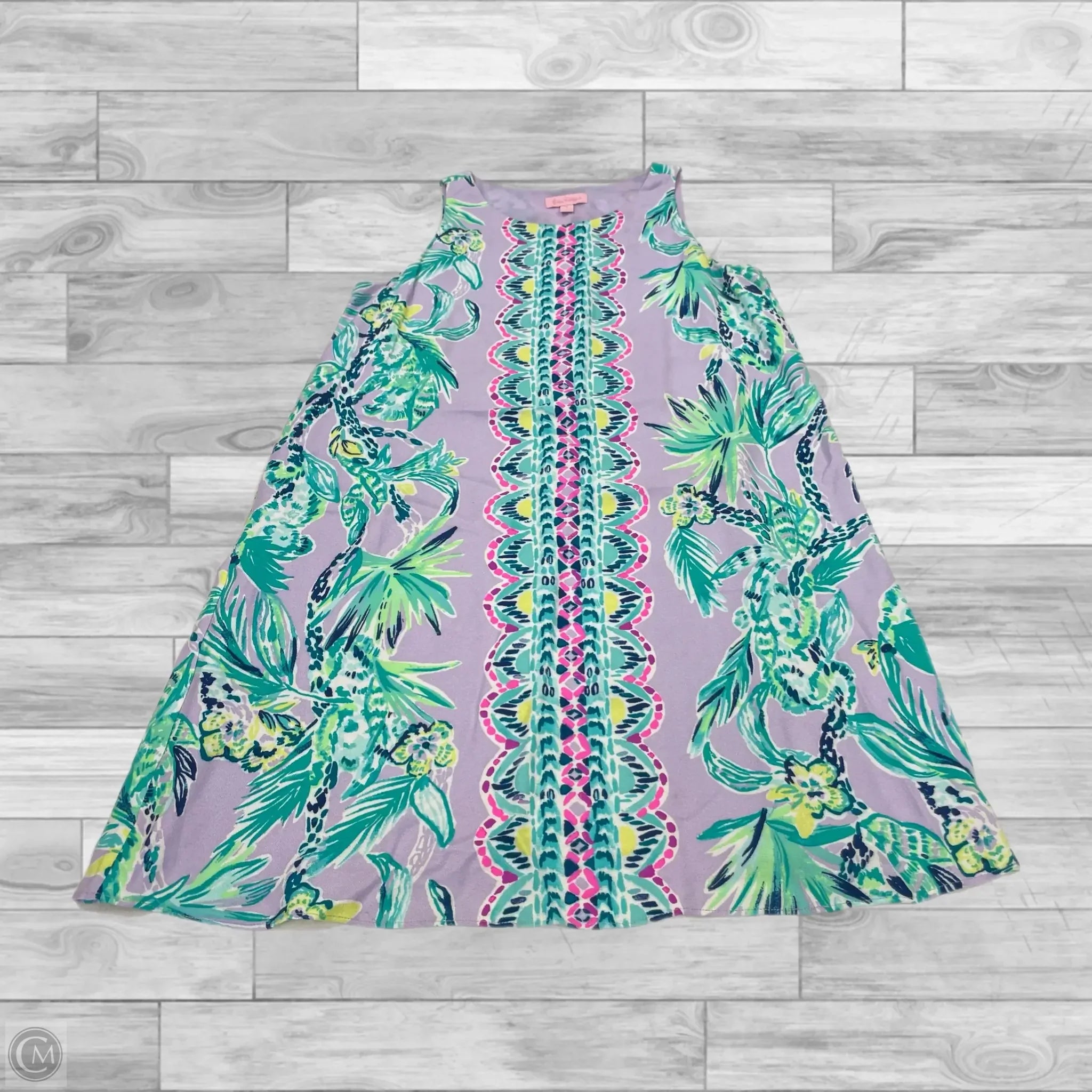 Dress Designer By Lilly Pulitzer In Floral Print, Size: S Tunics Essential wardrobe