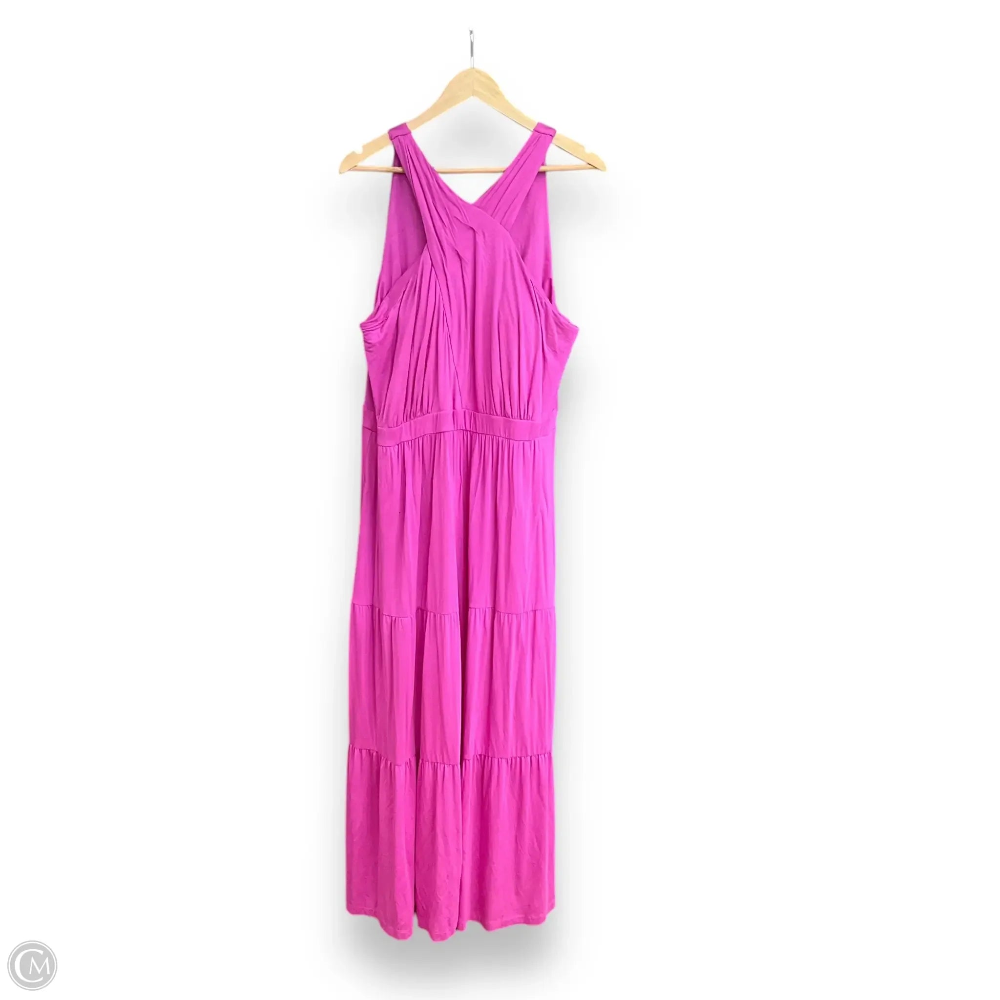 Dress Casual Maxi By Soma In Purple, Size: Xl A-Line Day Work