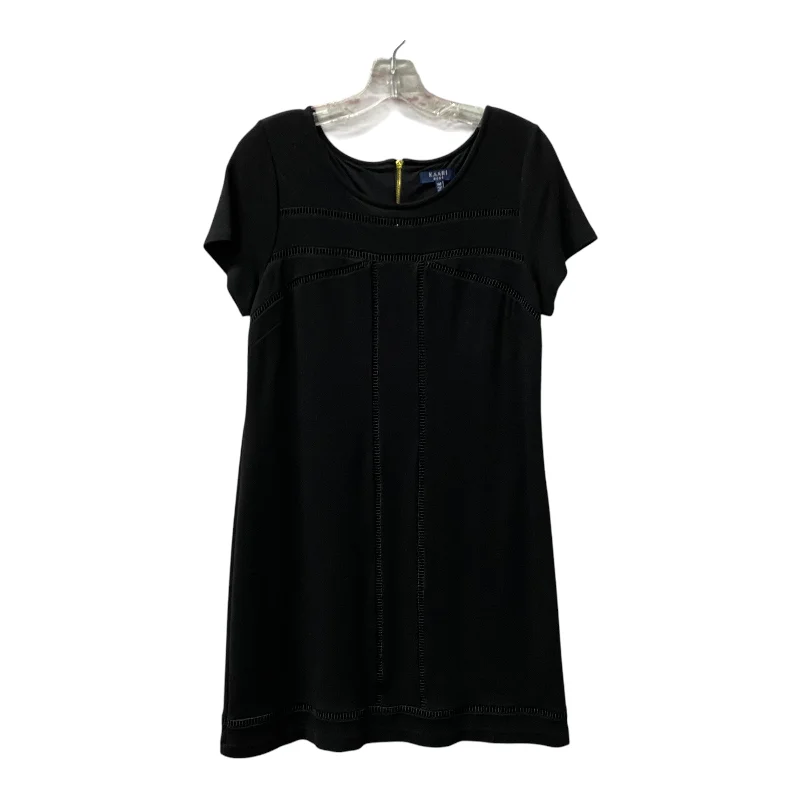 Dress Casual Short By Kaari Blue In Black, Size:M Tunics Party sparkling