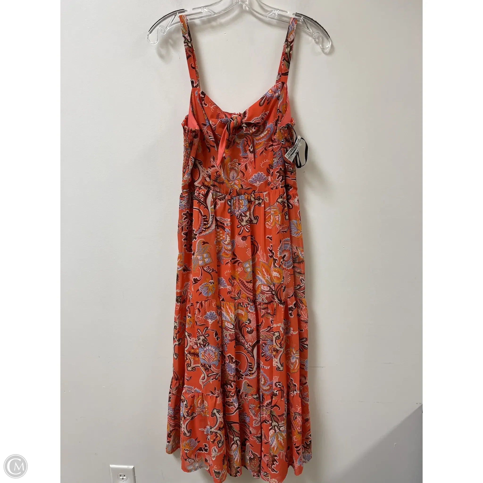 Dress Casual Maxi By Inc In Orange, Size: S Tunics Lace romantic