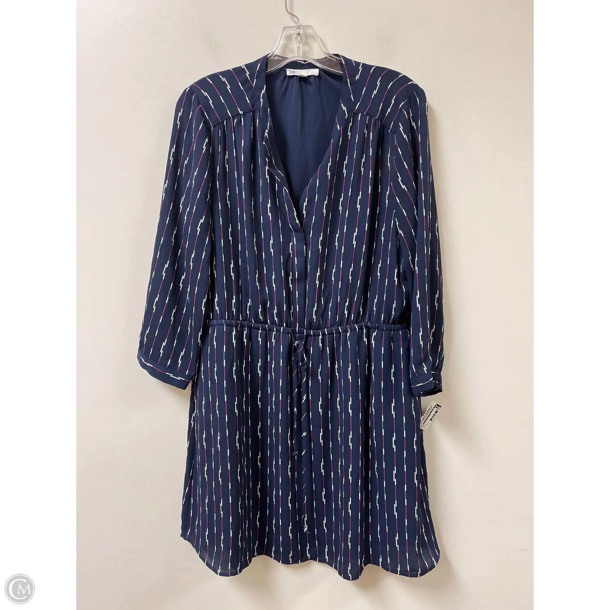 Dress Casual Midi By Dr2 In Blue, Size: Petite L Tunics Travel practical