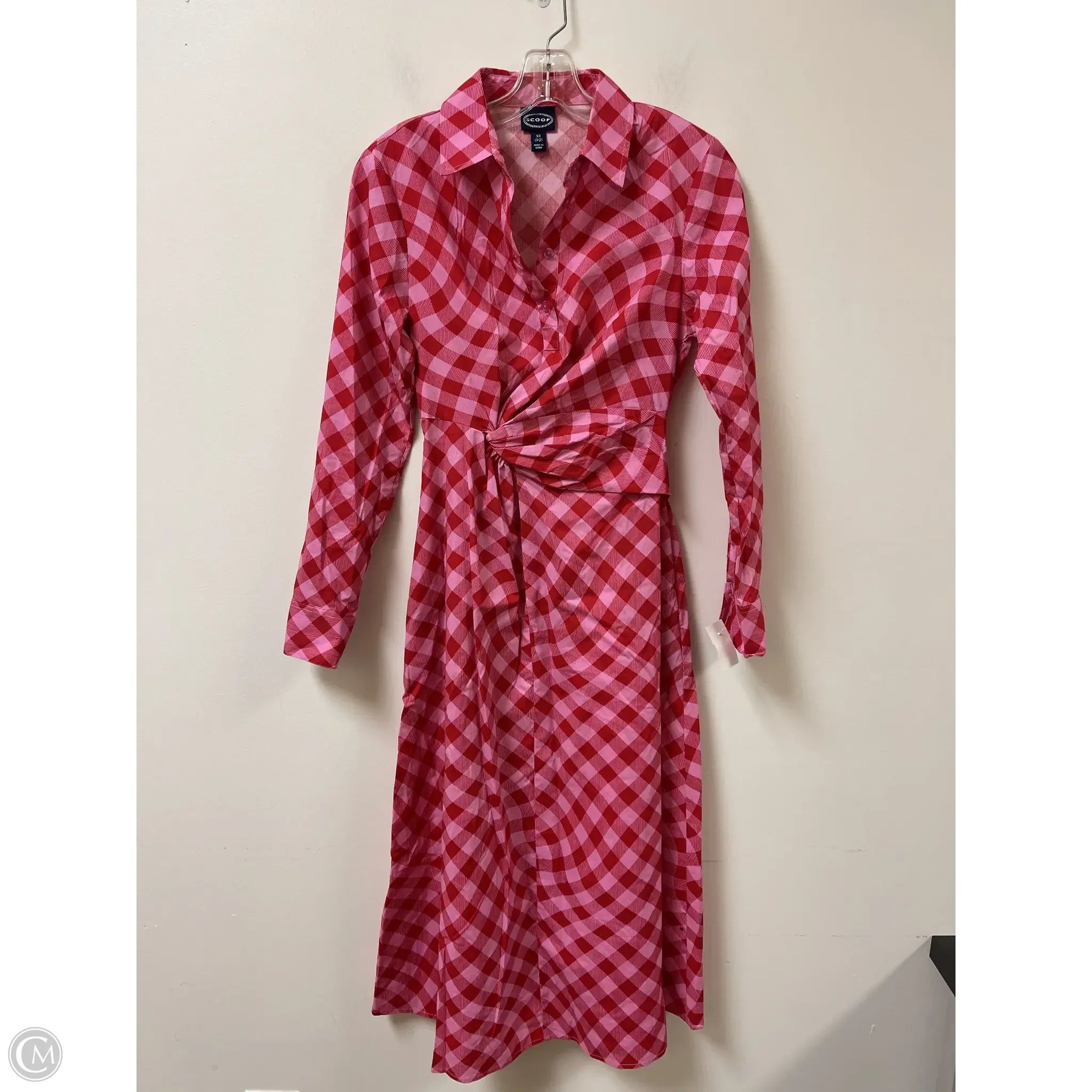 Dress Casual Maxi By Scoop In Pink, Size: Xs Tunics Long Elegant