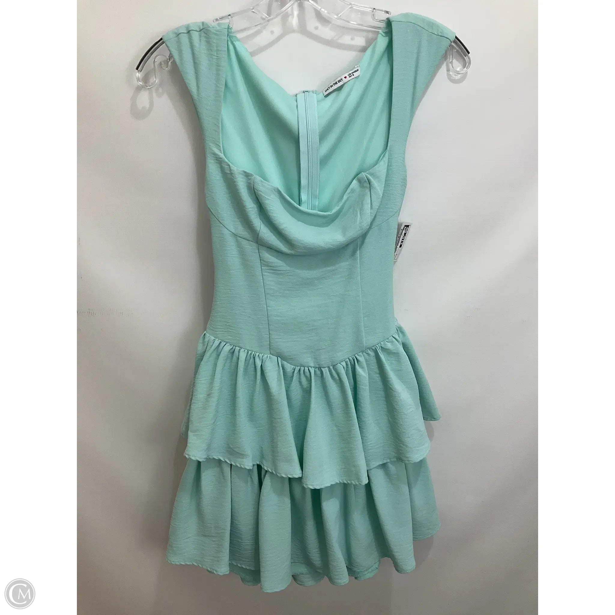 Dress Party Short By Cmc In Blue, Size: S Tunics Sophisticated sleek