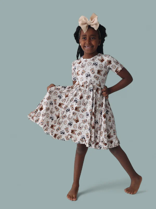 EXCLUSIVE PUP CUPS DREAM RUFFLE DRESS Tunics Travel practical