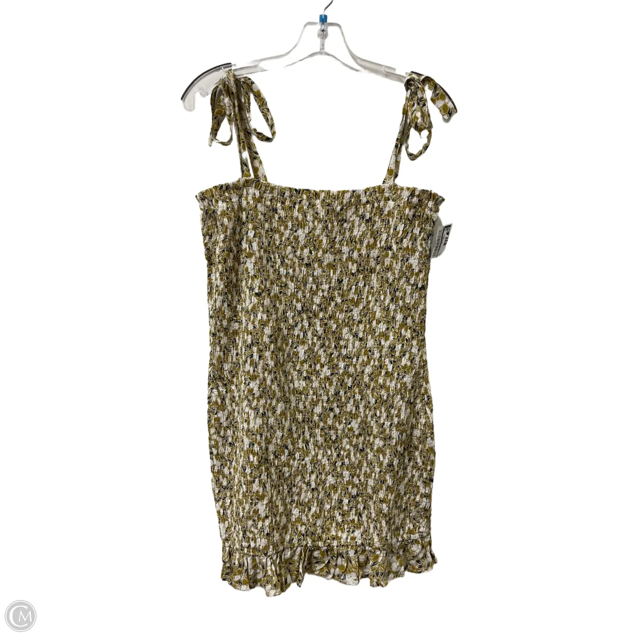 Dress Casual Short By Entro In Yellow, Size: L Tunics Cozy comfortable