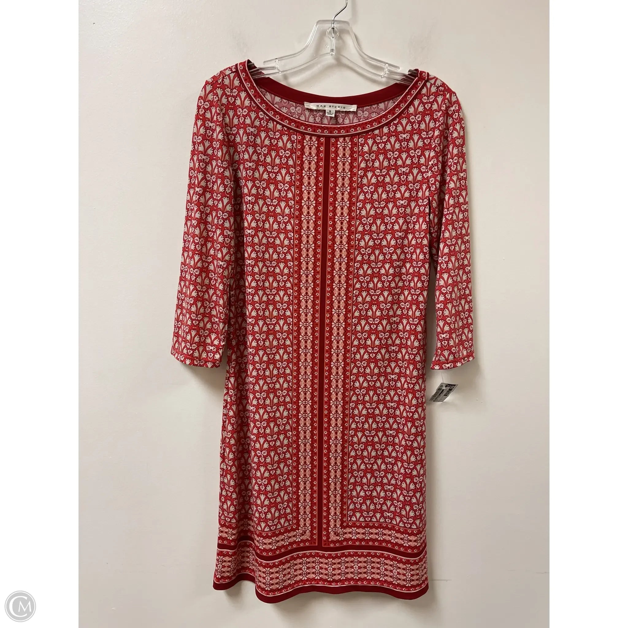 Dress Casual Short By Max Studio In Red, Size: S Tunics Running lightweight