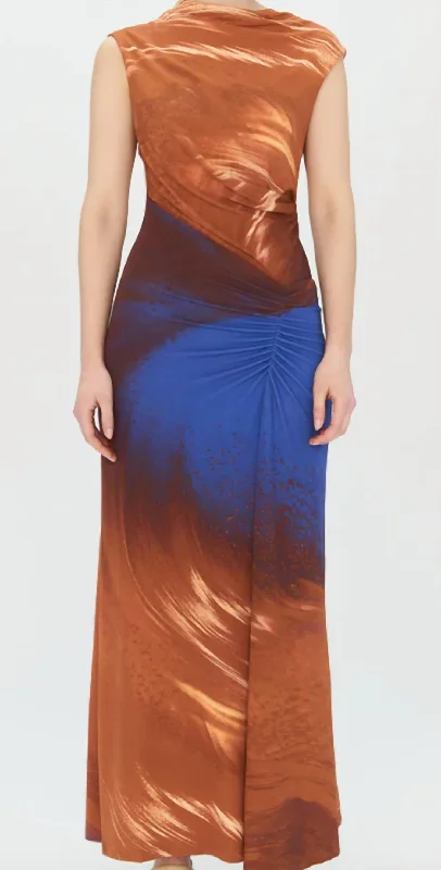 Acacia Dress In Sierra Print Tunics Luxurious premium