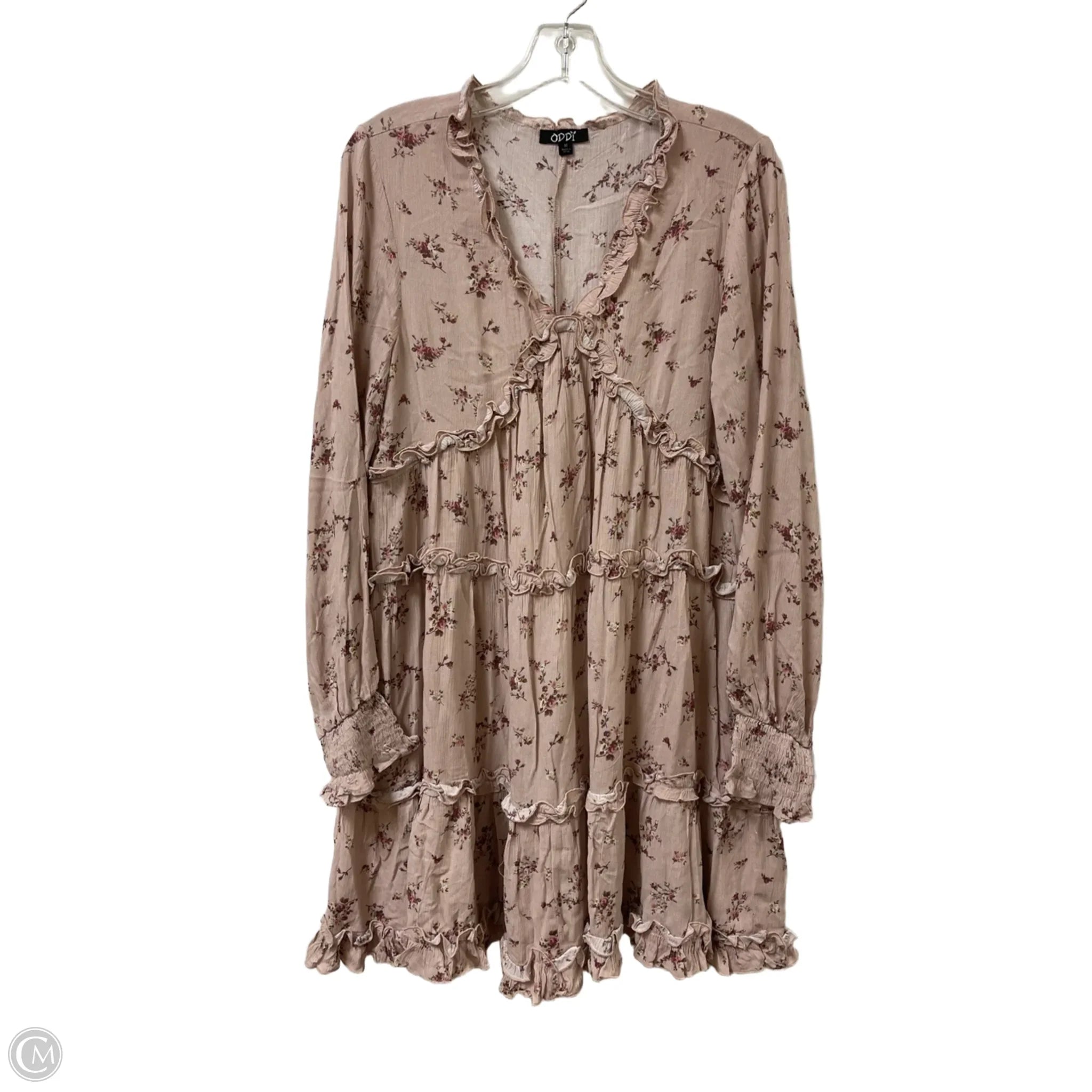 Dress Casual Short By Oddi In Pink, Size: M Tunics Luxurious high-end