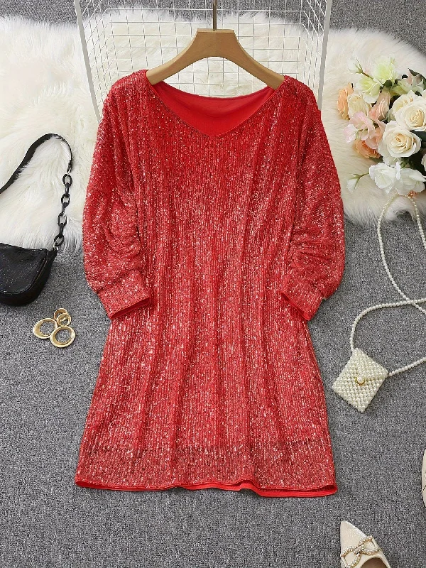 Business Casual Mini Dress Stylish Spaghetti Strap Mini Dress