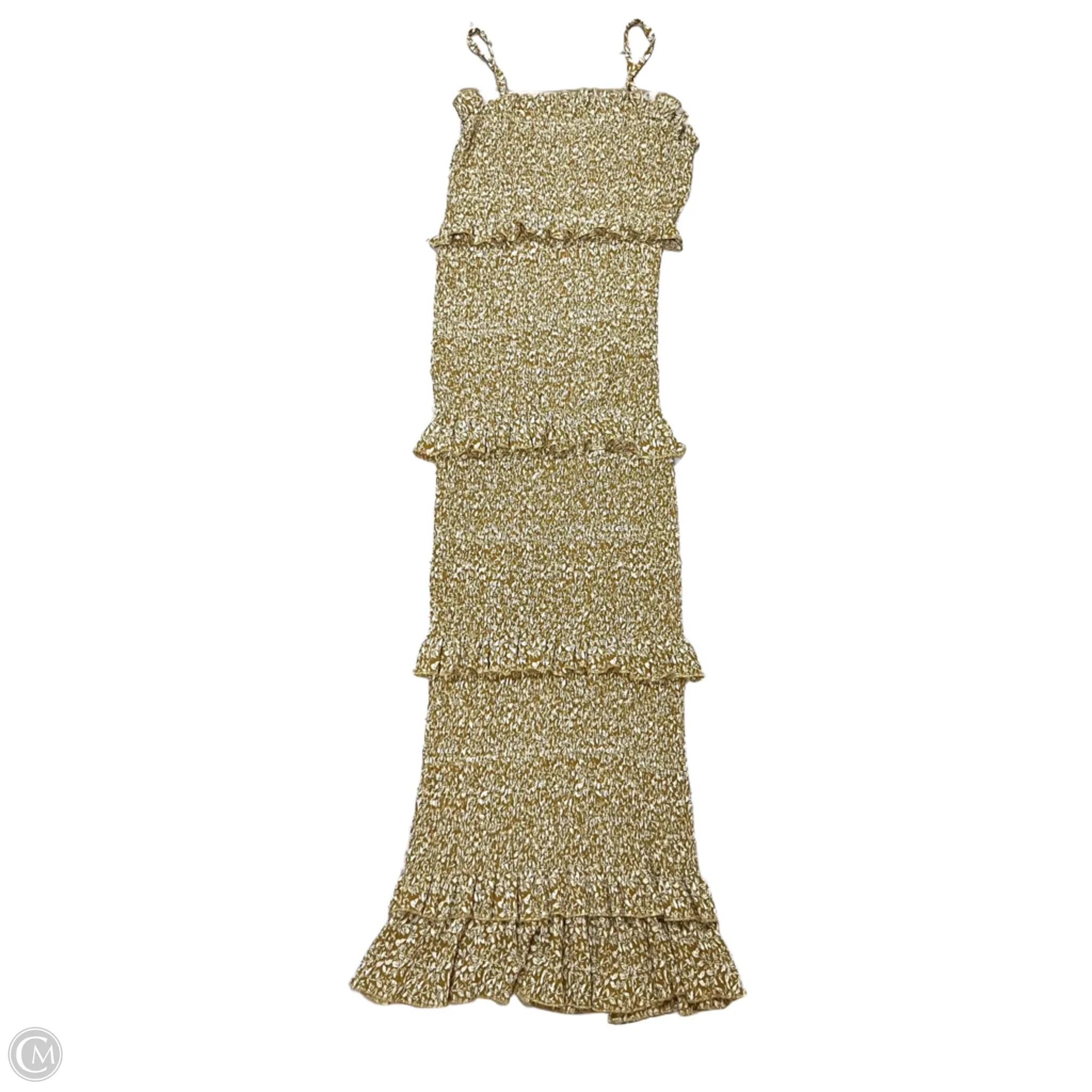 Dress Casual Maxi By Mable In Yellow, Size: S Tunics Brand named