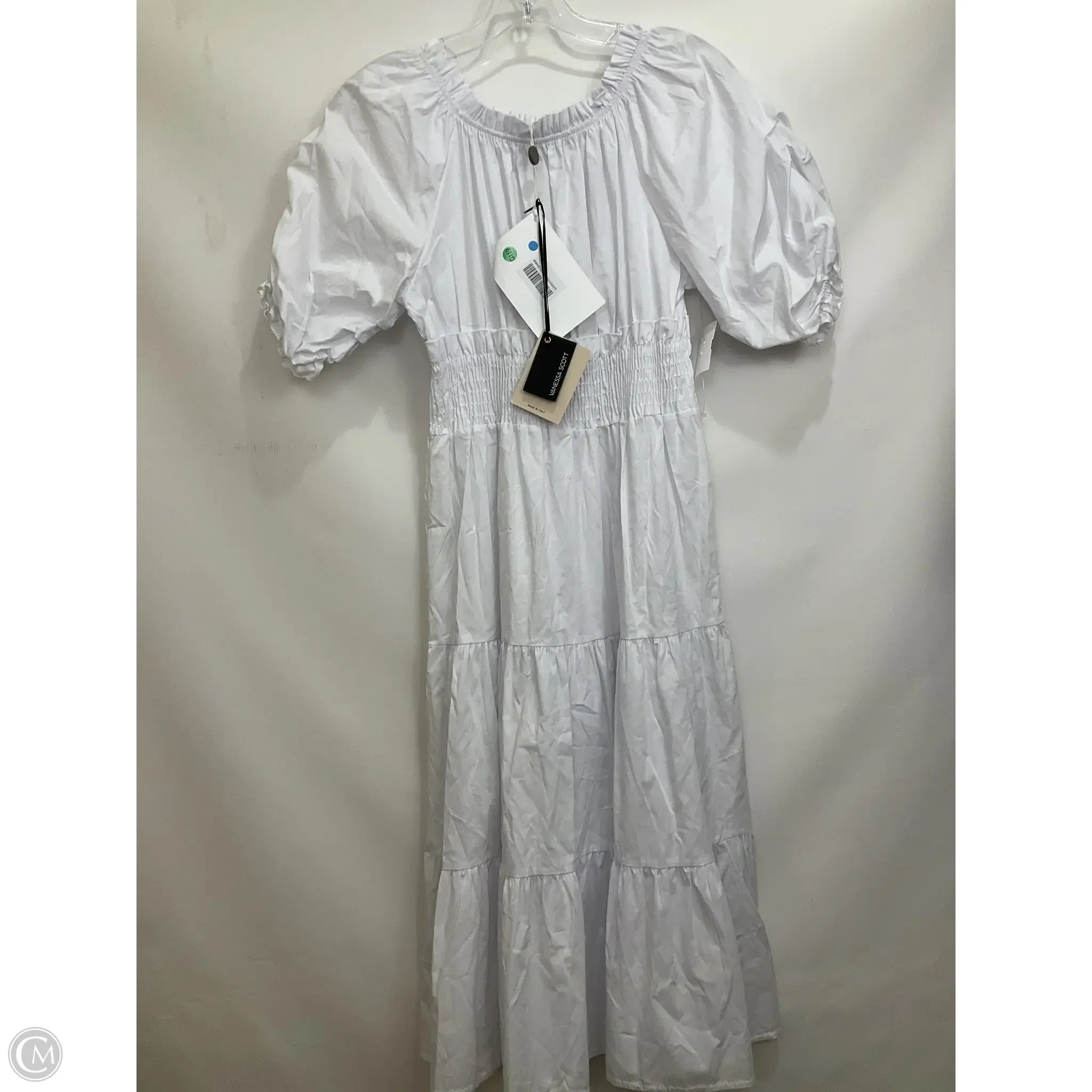 Dress Casual Maxi By Cmb In White, Size: S Tunics Fleece cozy