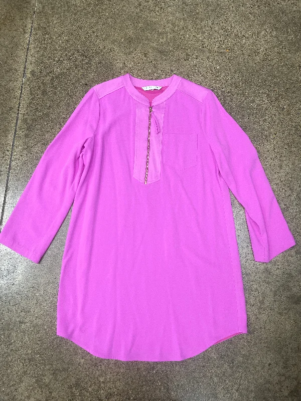 Dress Casual Short By Trina Turk In Pink, Size:L Tunics Brand named