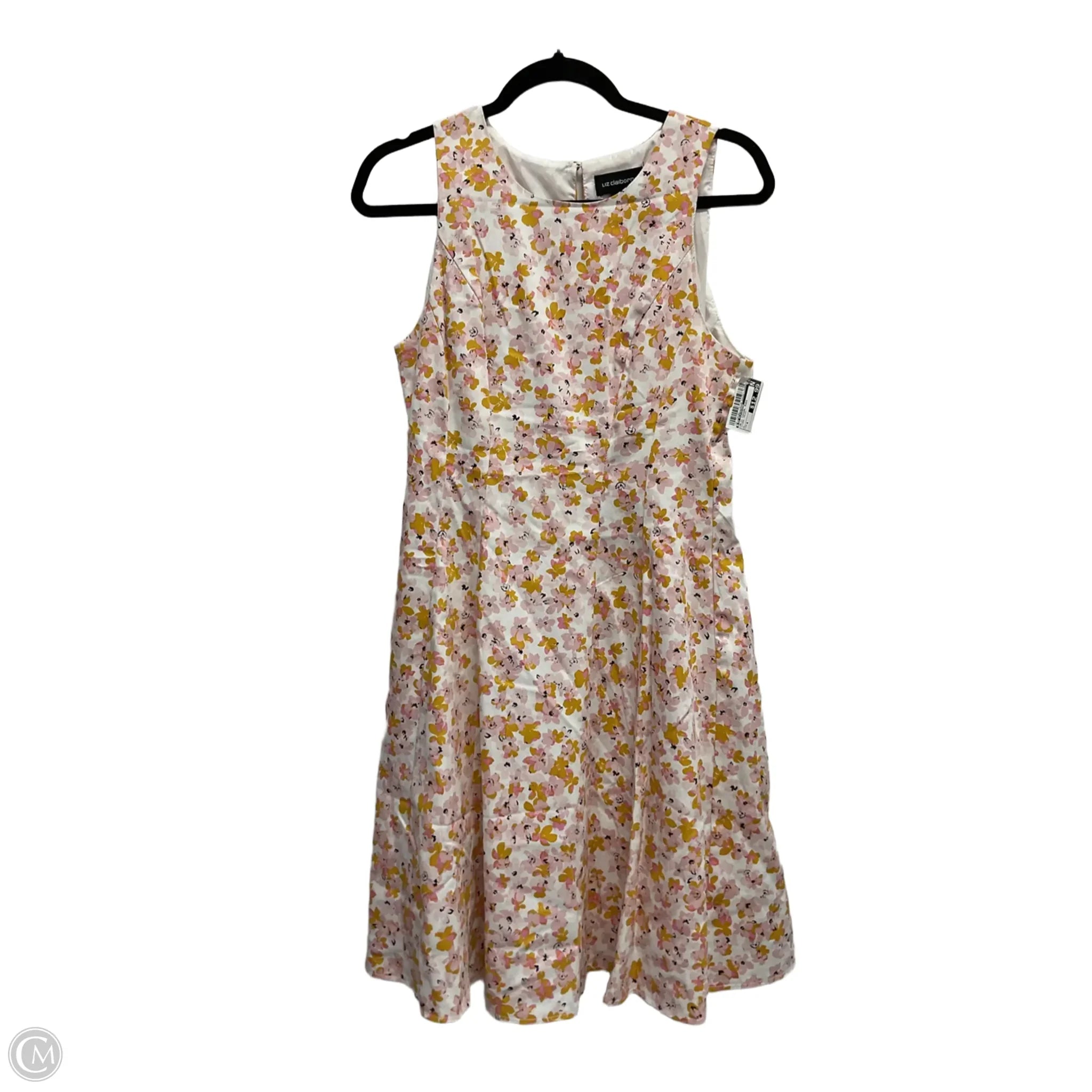 Dress Casual Midi By Liz Claiborne In Floral Print, Size: 4 Floral Print girly