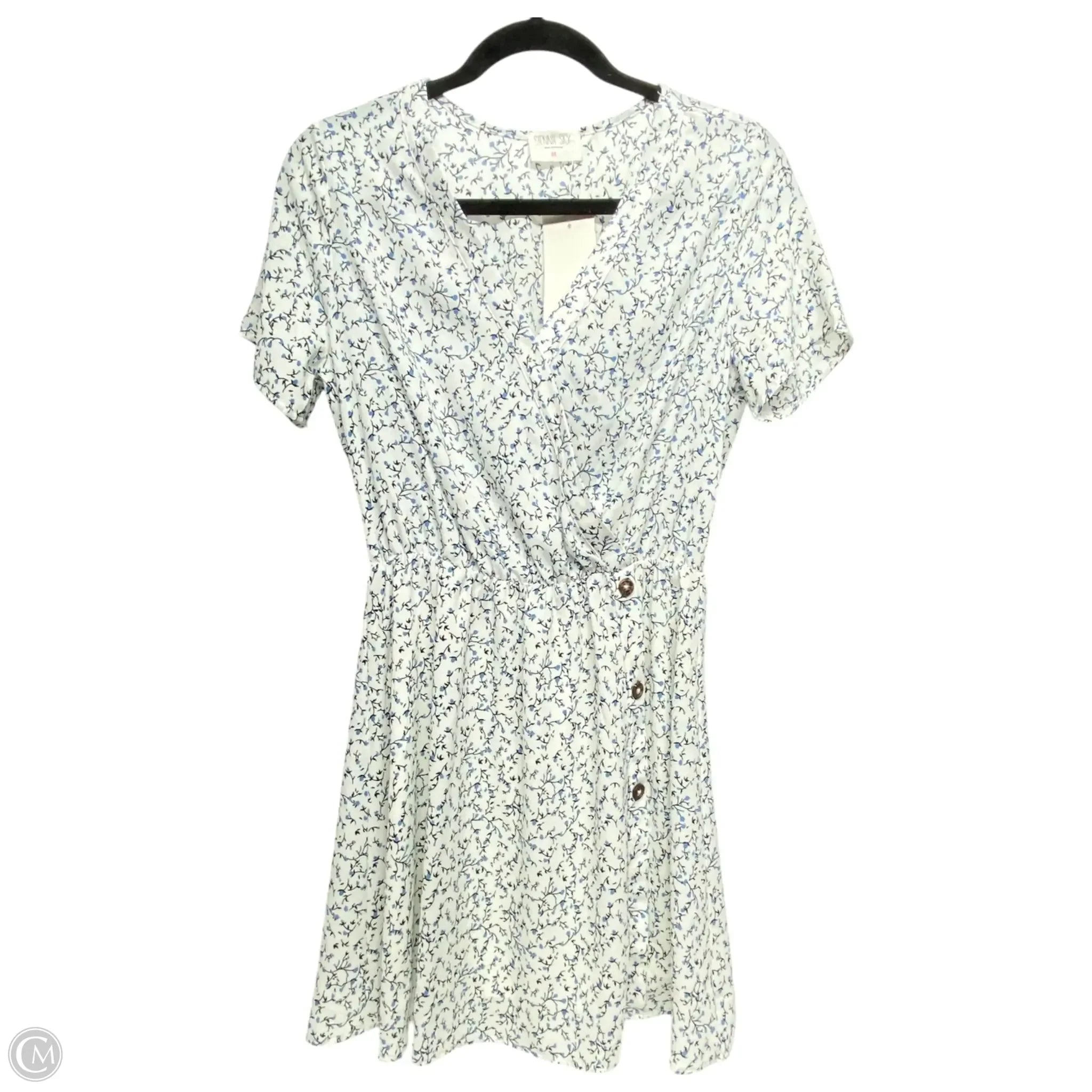 Dress Casual Short By Sienna Sky In Floral Print, Size: M Tunics Yoga stretchy