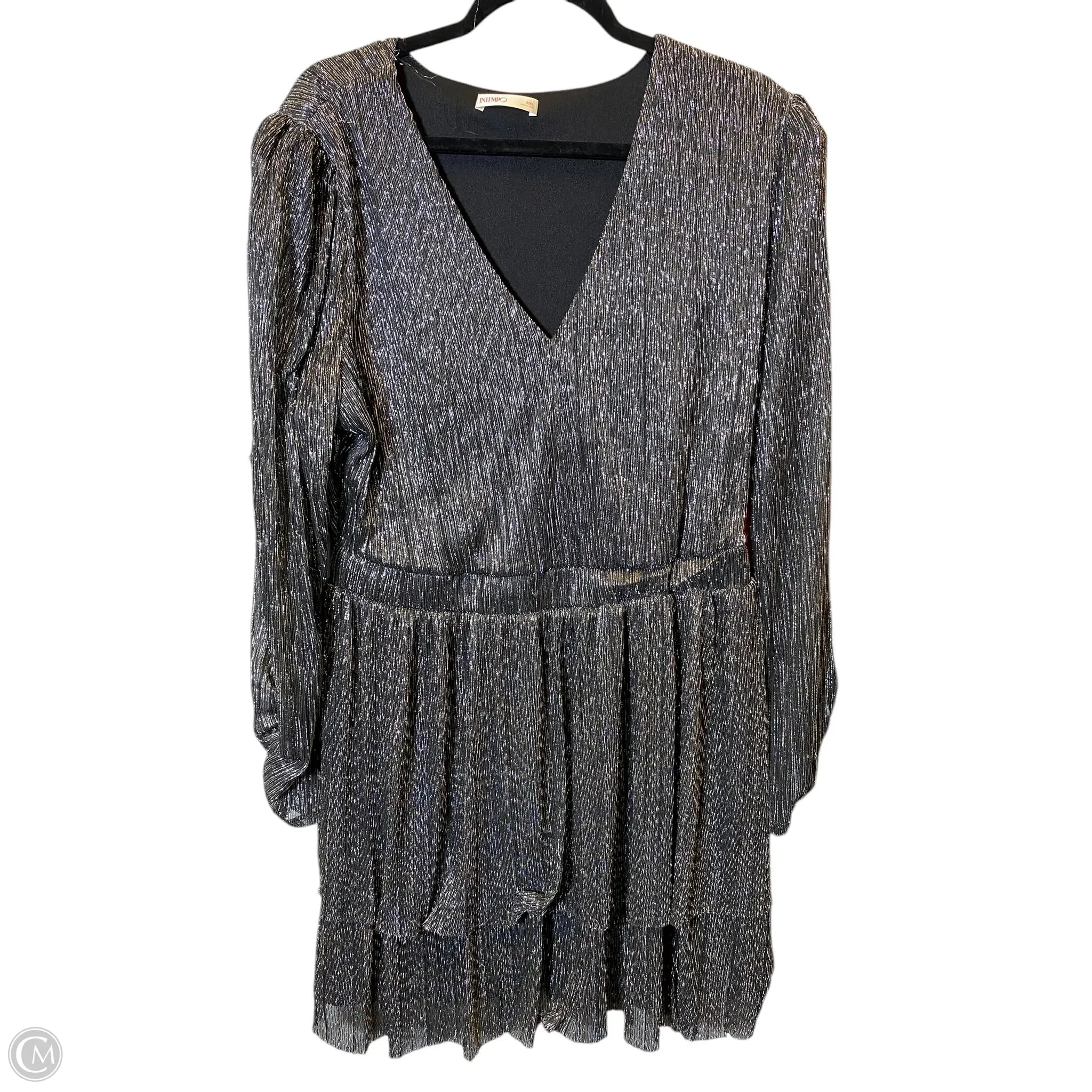 Dress Party Short By Cmc In Black & Silver, Size: Xxl Tunics Top rated