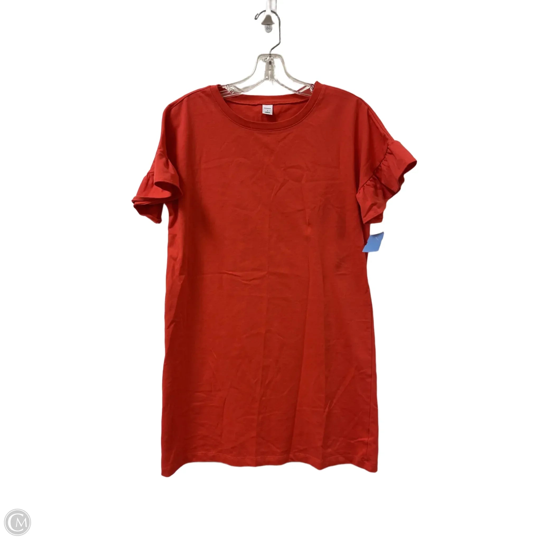 Dress Casual Short By Old Navy In Orange, Size: S Tunics Velvet soft