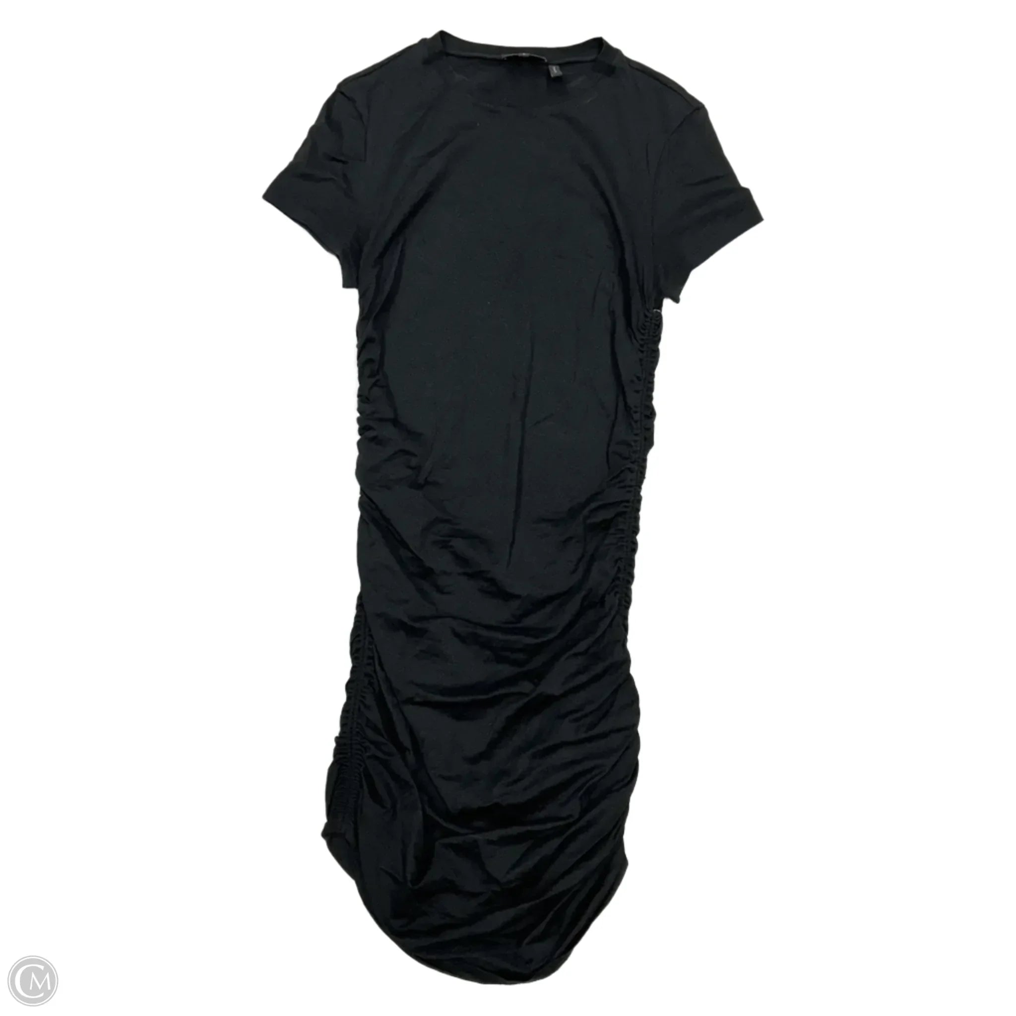 Dress Casual Midi By Theory In Black, Size: S Tunics Corduroy durable