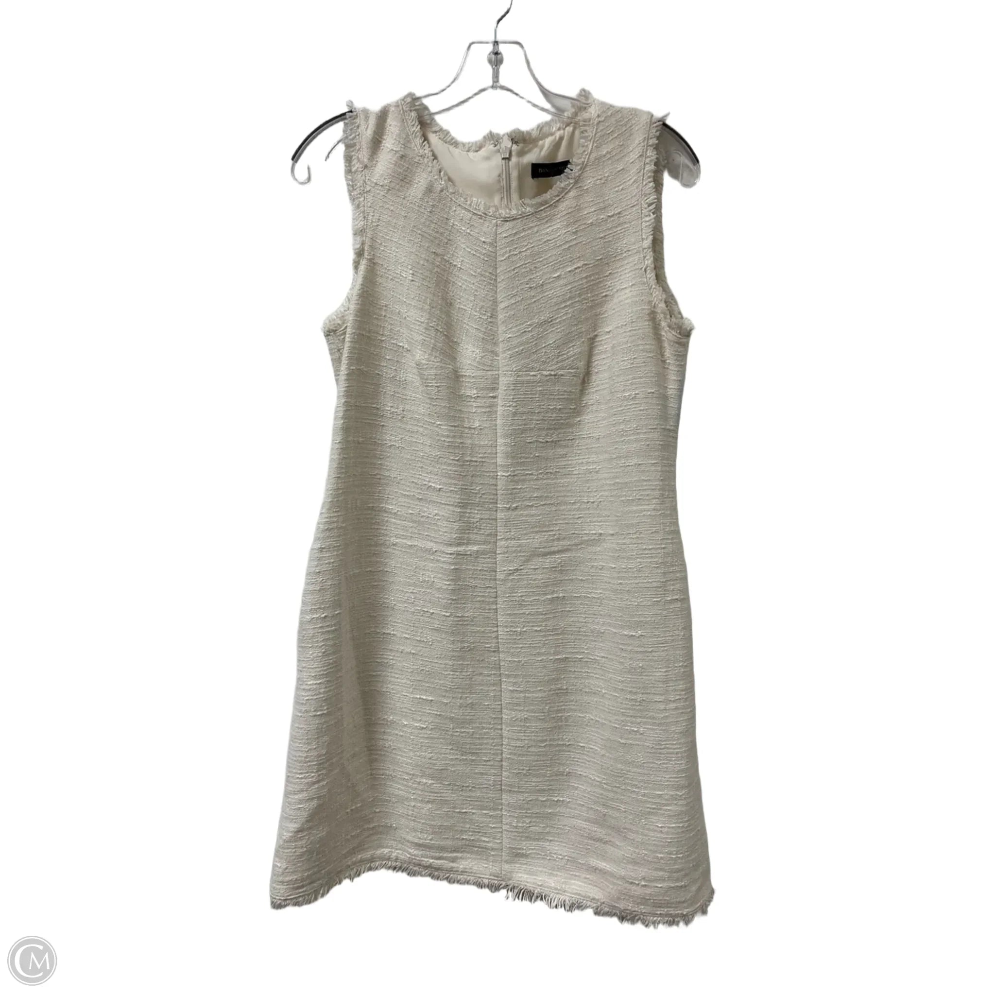 Dress Casual Midi By Banana Republic In Cream, Size: 8 Tunics Canvas sturdy