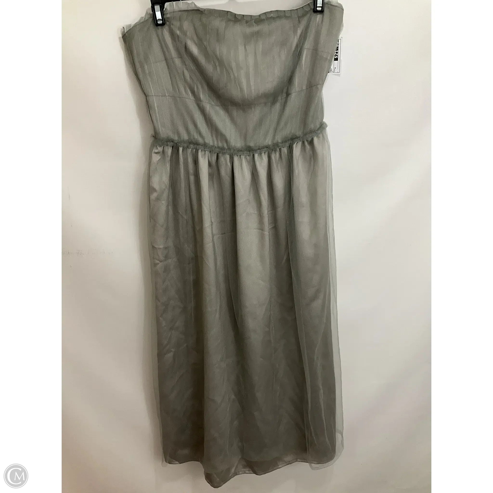 Dress Casual Short By Line & Dot In Grey, Size: S Shift Classic Vintage