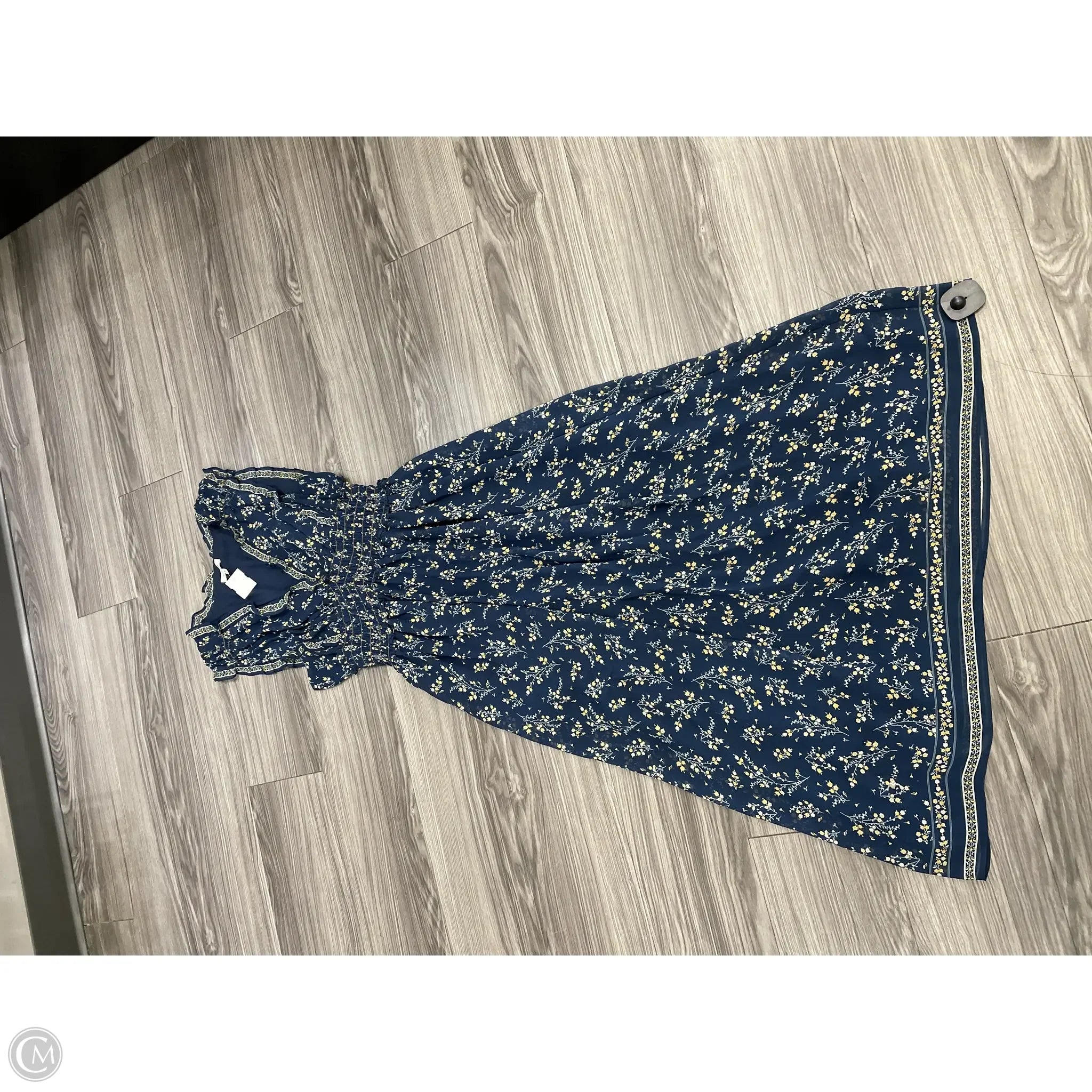 Dress Party Long By Max Studio In Navy, Size: Xl Tunics Designer luxury