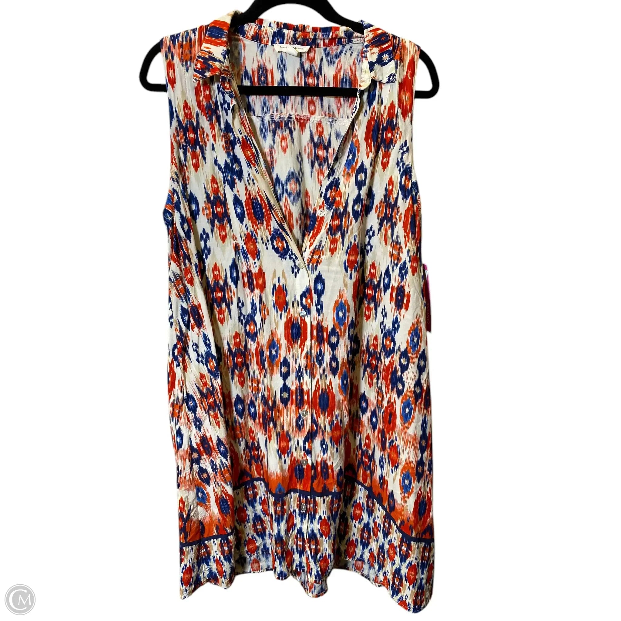 Dress Casual Short By Beachlunchlounge In Multi-colored, Size: L Tunics Sale discount Dress Casual Short By Beachlunchlounge In Multi-colored, Size: L Tunics Sale discount