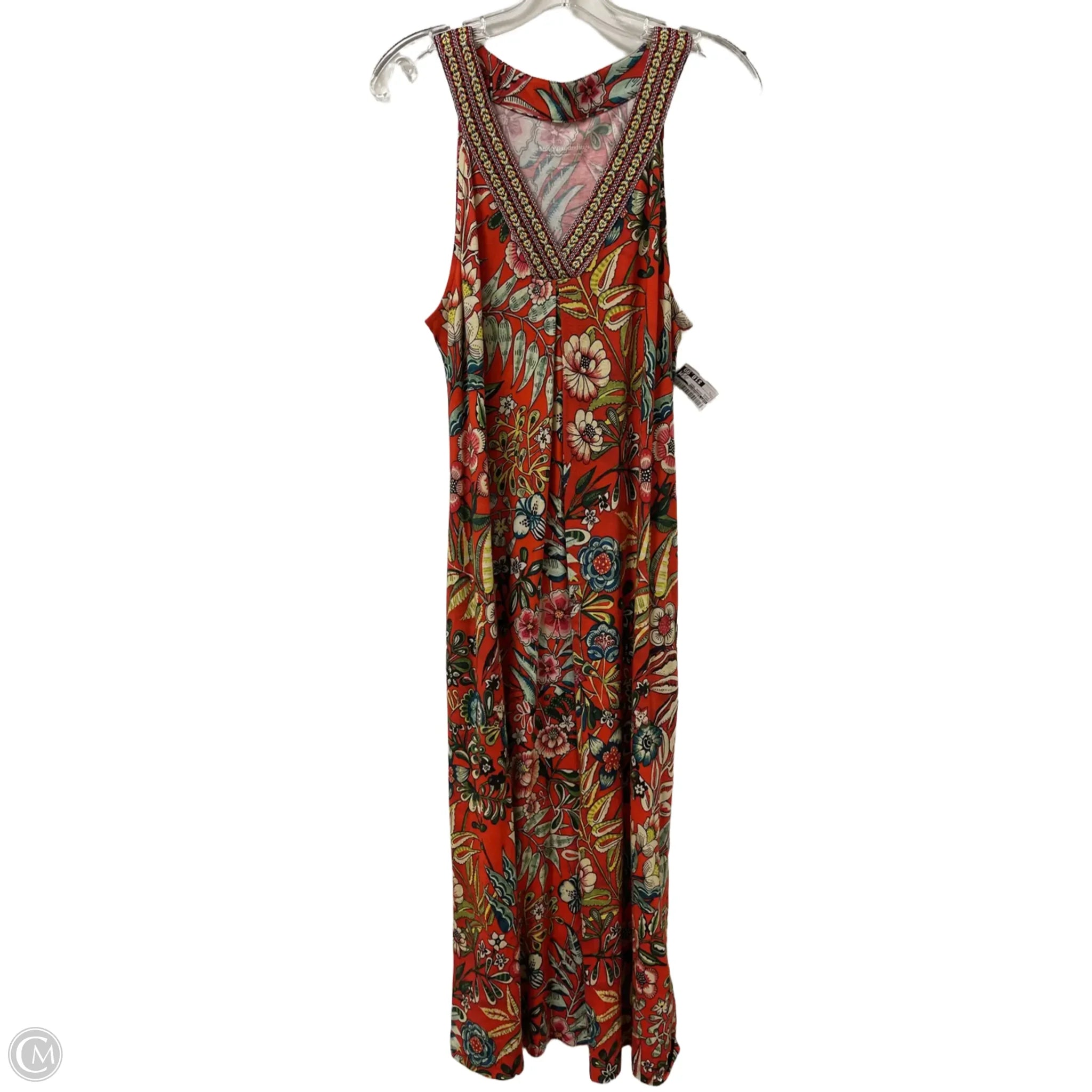 Dress Casual Maxi By Soft Surroundings In Orange, Size: L Tunics Trendy modern