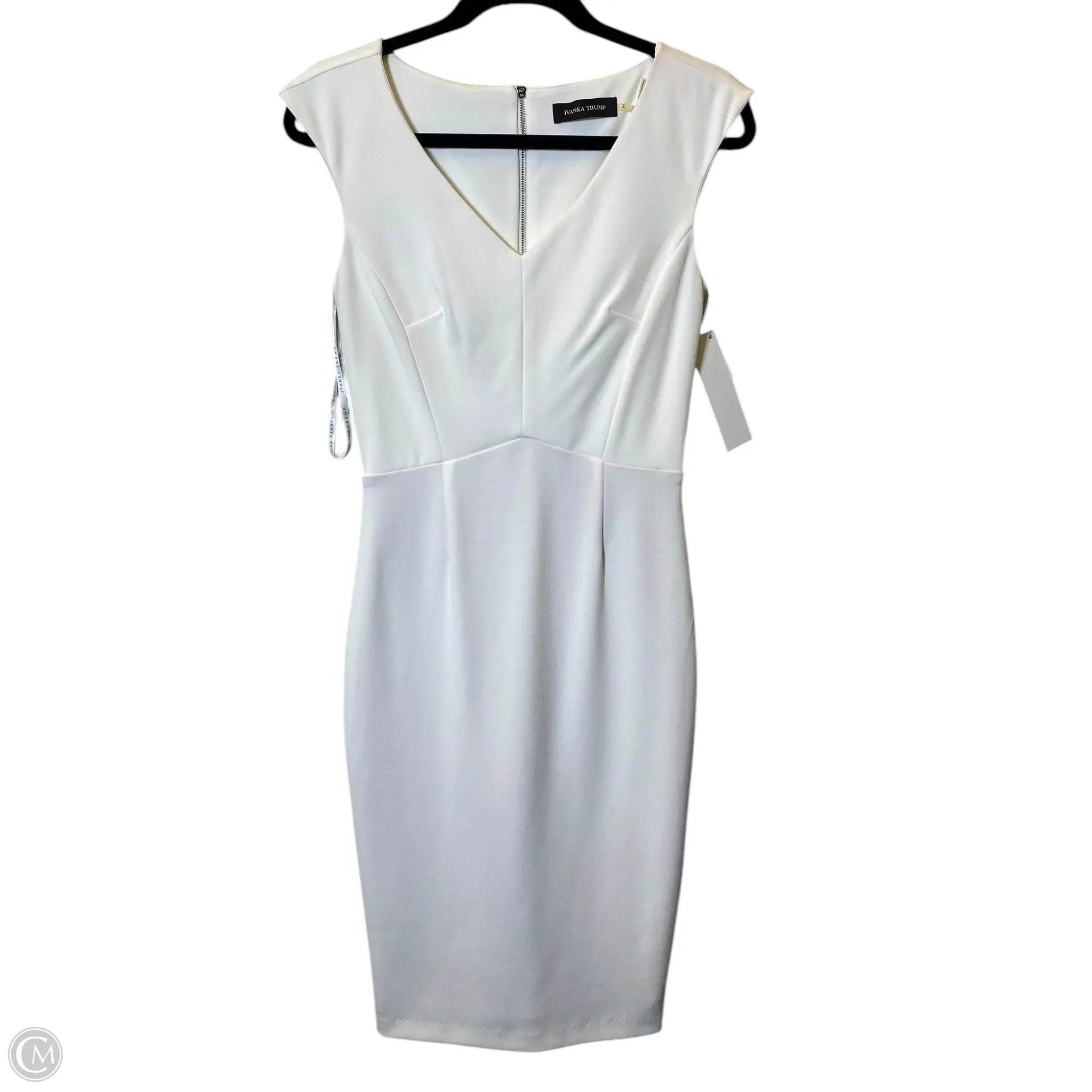 Dress Work By Ivanka Trump In White, Size: Xs Maxi Flowy Bohemian