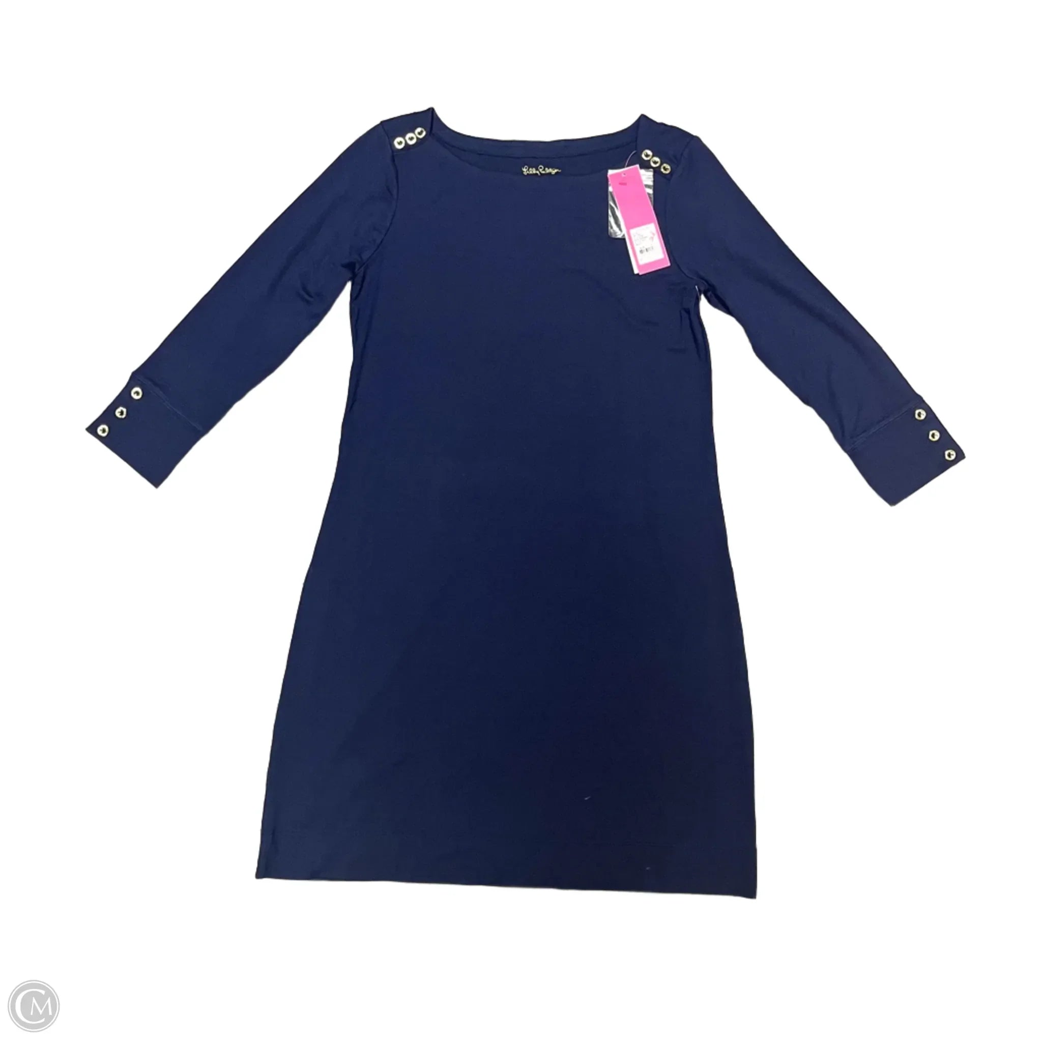 Dress Designer By Lilly Pulitzer In Blue, Size: S Tunics Luxurious high-end