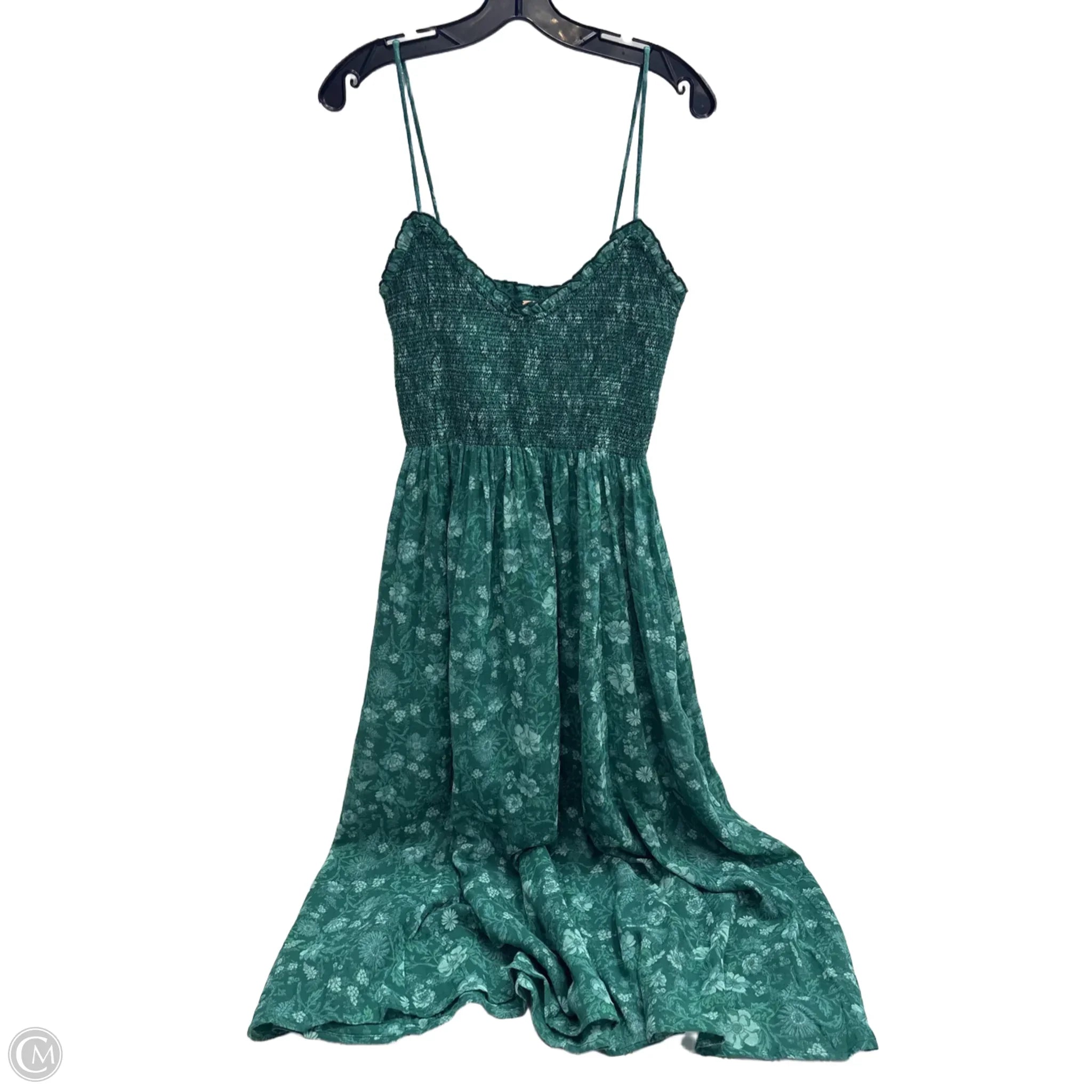 Dress Casual Maxi By Free People In Green & White, Size: M Tunics Sophisticated sleek Dress Casual Maxi By Free People In Green & White, Size: M Tunics Sophisticated sleek