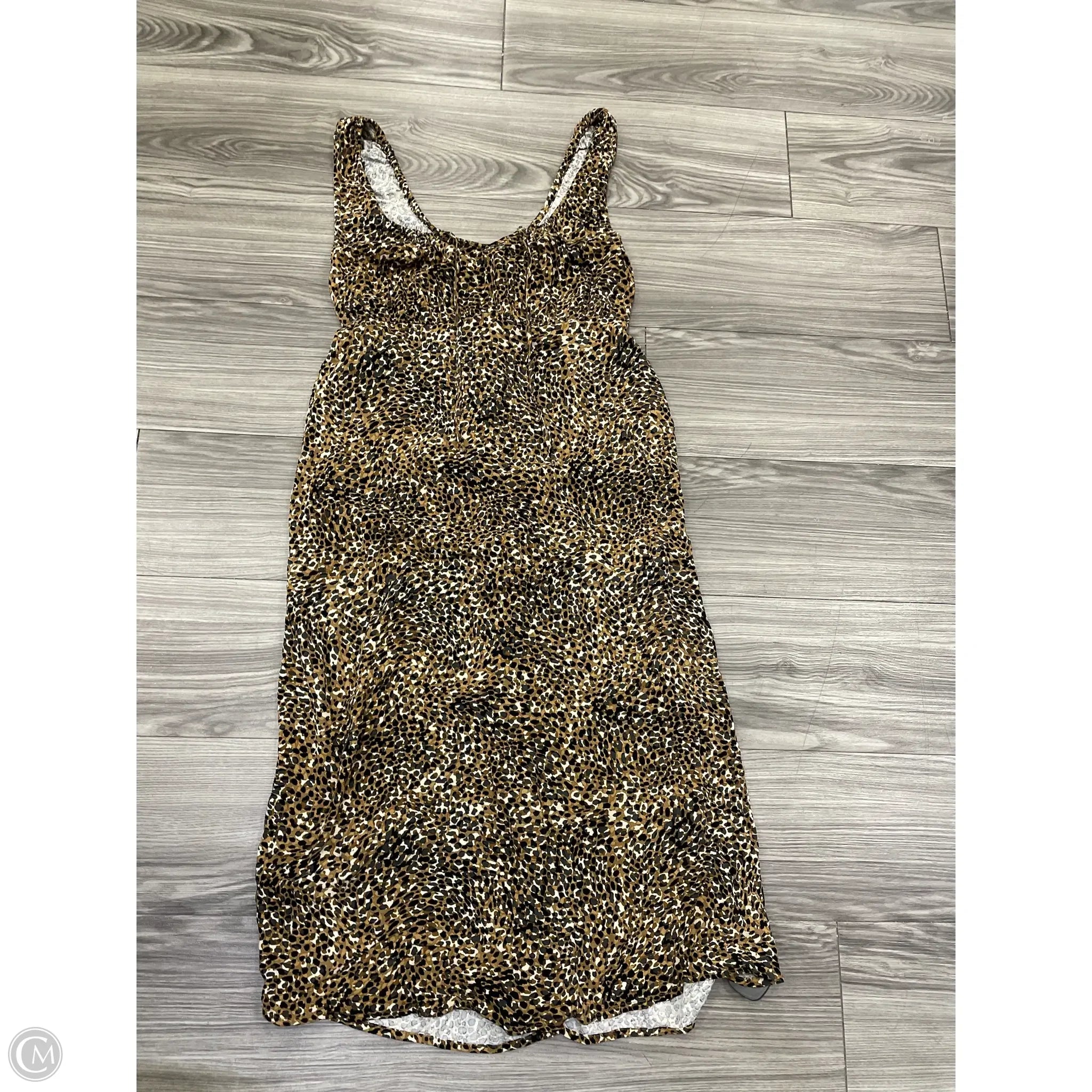 Dress Casual Midi By Old Navy In Animal Print, Size: S Tunics Sale discount
