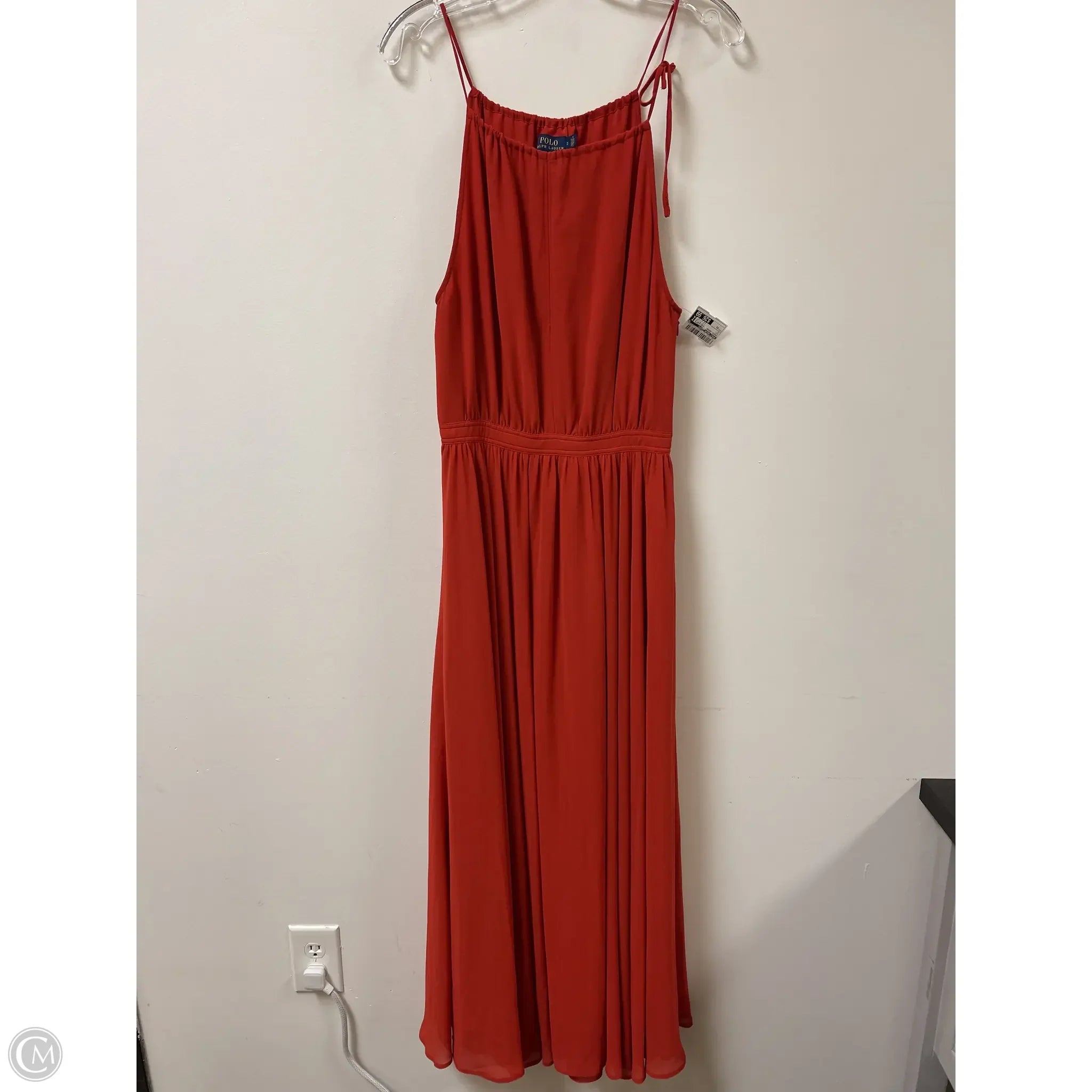 Dress Casual Maxi By Polo Ralph Lauren In Red, Size: Xs Tunics Mesh breathable