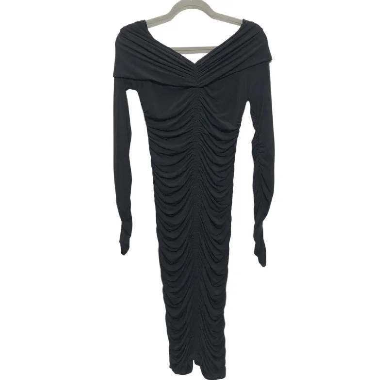 Dress Party Midi By Alc In Black, Size:S Tunics Spring floral