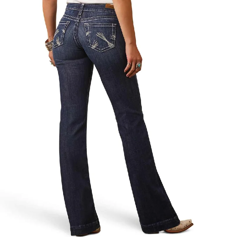 Ariat Women's Mid Rise Camila Trouser Jeans Trousers Versatile Stylish