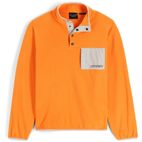 Spyder Snap Lounge Pullover Short Sleeve Top