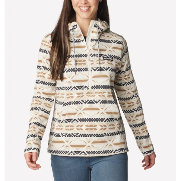 Columbia W Sweater Weather Hooded Pullover Crew Neck Wool
