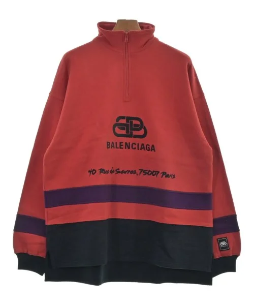 BALENCIAGA Sweatshirts Hoodie with Back Slit Movement Comfort