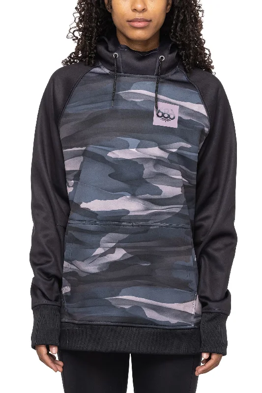 686 Women's Bonded Fleece Pullover Hoody Open Neck Pullover